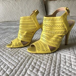 Yellow heels